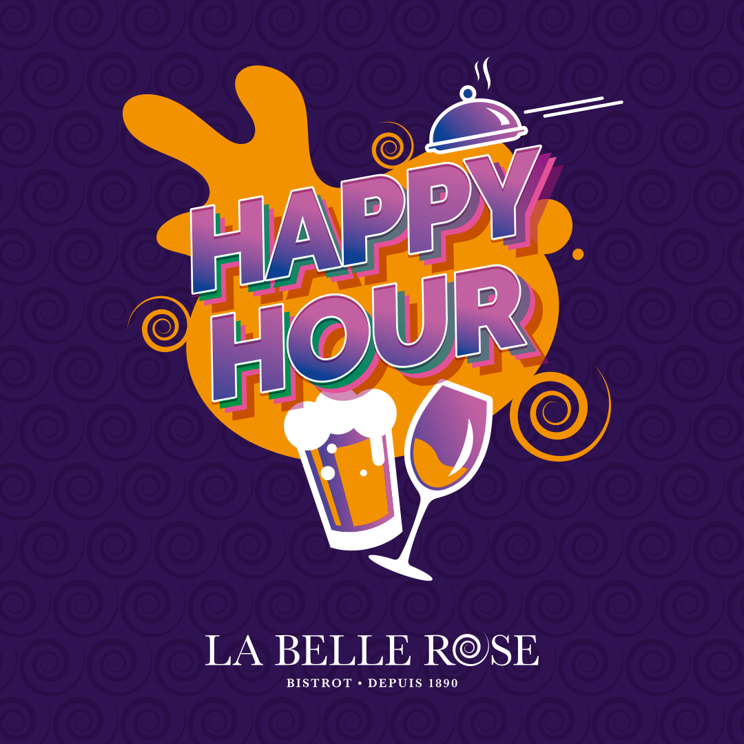 L Happy Hour Du Bistrot C Est D S Aujourd Hui Bistrot La Belle Rose